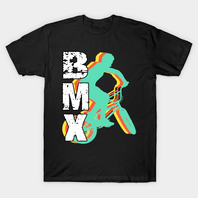 BMX Biker T-Shirt by Shirtrunner1